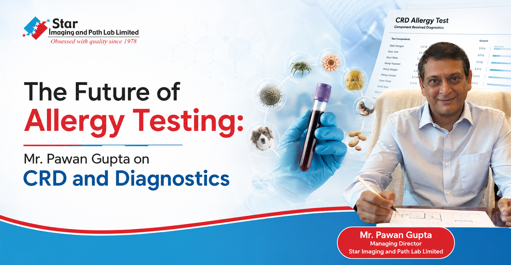 The Future of Allergy Testing: Mr. Pawan Gupta on CRD and Diagnostics